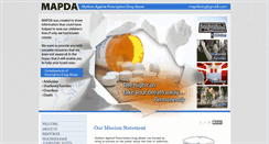 Desktop Screenshot of mapdaonline.org